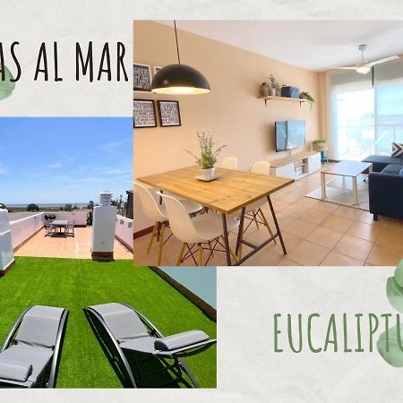 Vistas Al Mar Playa Eucaliptus, Con Solarium Privado L'Eucaliptus Exterior foto