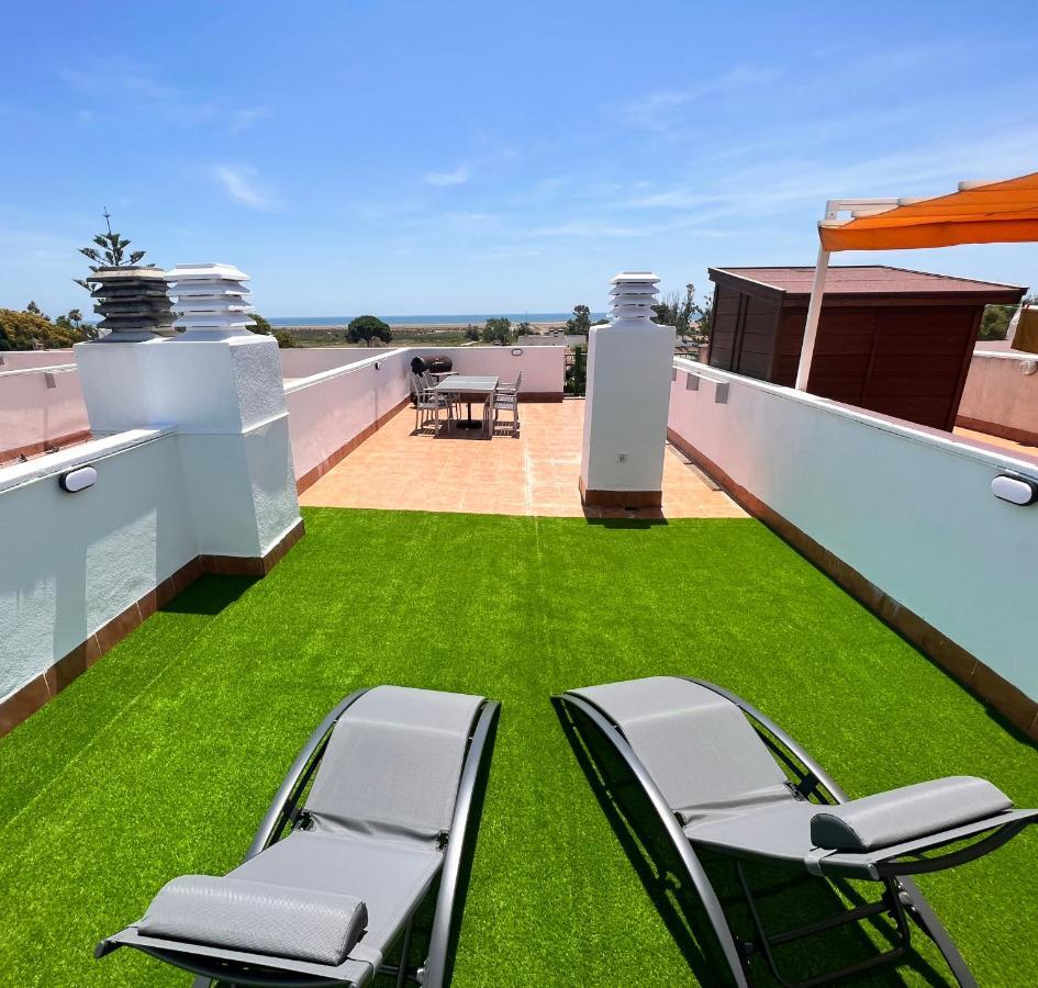 Vistas Al Mar Playa Eucaliptus, Con Solarium Privado L'Eucaliptus Exterior foto