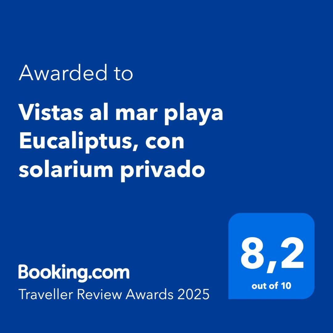 Vistas Al Mar Playa Eucaliptus, Con Solarium Privado L'Eucaliptus Exterior foto